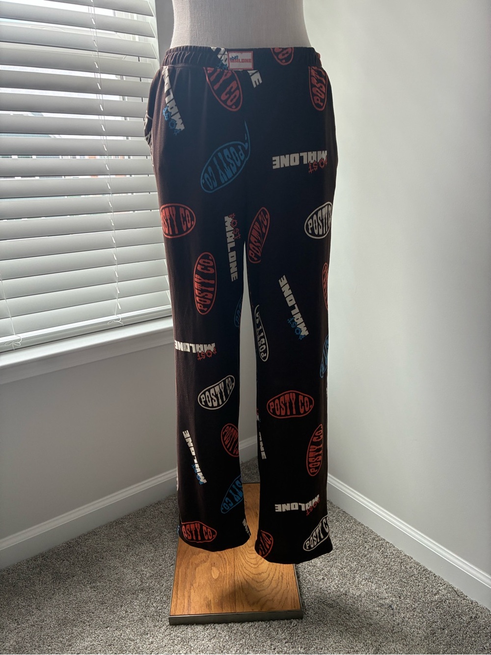 Posty Co Post Malone Women's Graphic Printed Sleepwear Pajama Pants
